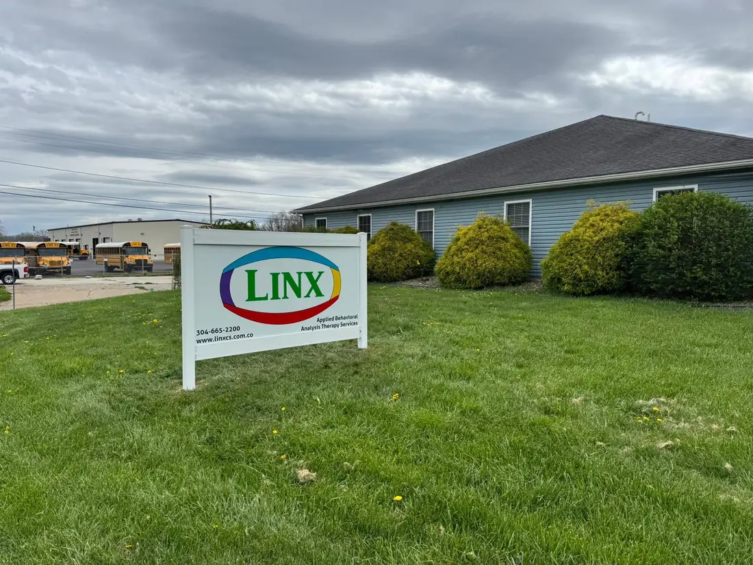 Completed commercial ground sign installed in front of the business property